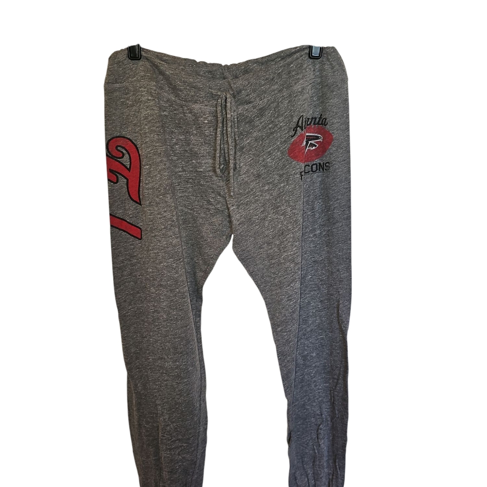 Gray Lightweight Atlanta Falcons drawstring Sweatpants